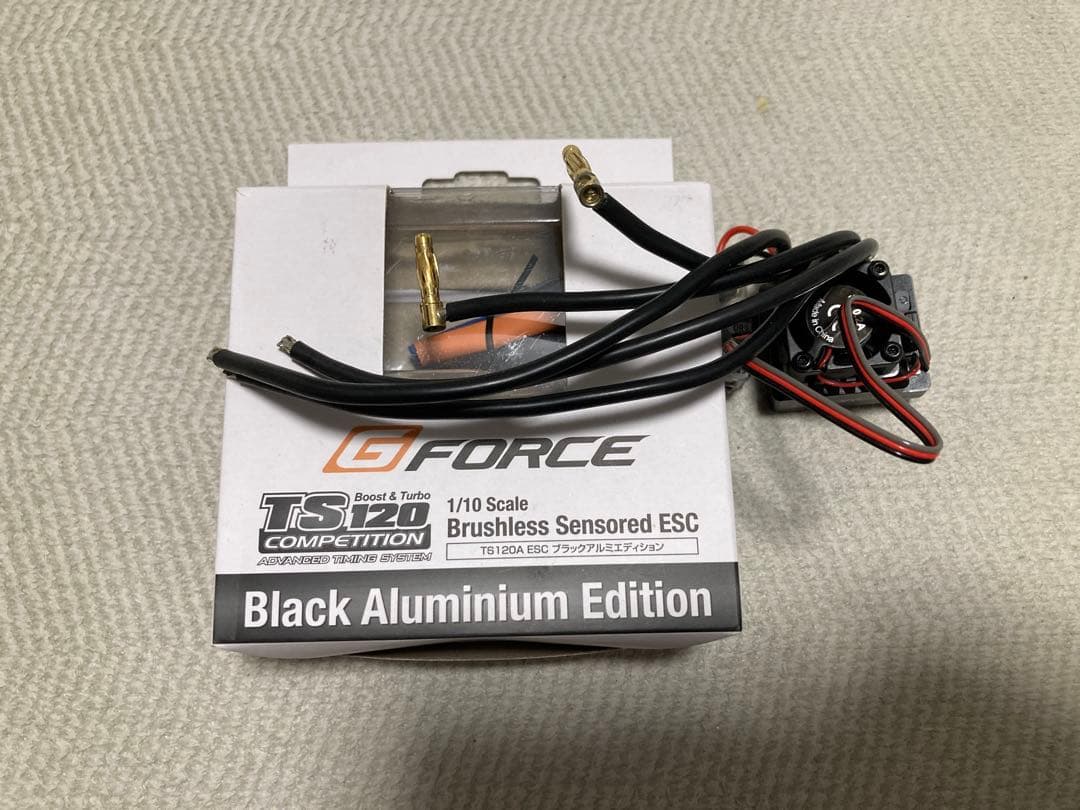☆★ G-Force TS 120A アルミブラックエディション セット ★☆ TS 120A ESCブラックアルミエディション | G-FORCE | 株式会社ジーフォース