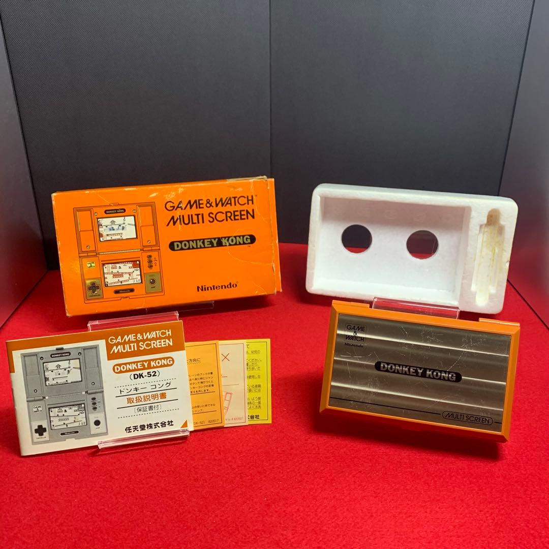 【動作確認済】ドンキーコング ゲームウォッチ DK-52 Yahoo!オークション -「ドンキーコングdk-52」(ゲームウォッチ) (携帯