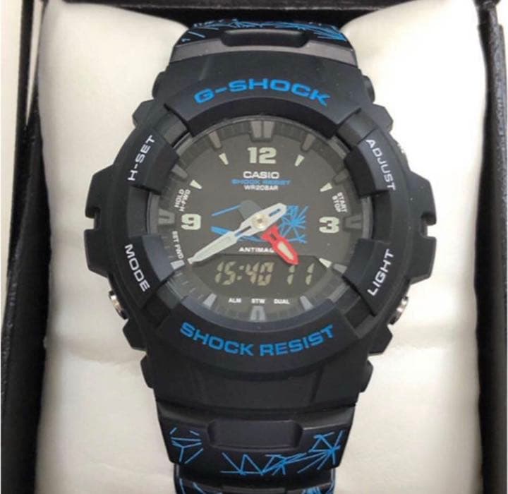コラボG-SHOCK/マルボロG-100/非売品/別注/デジアナ/箱付/未使用