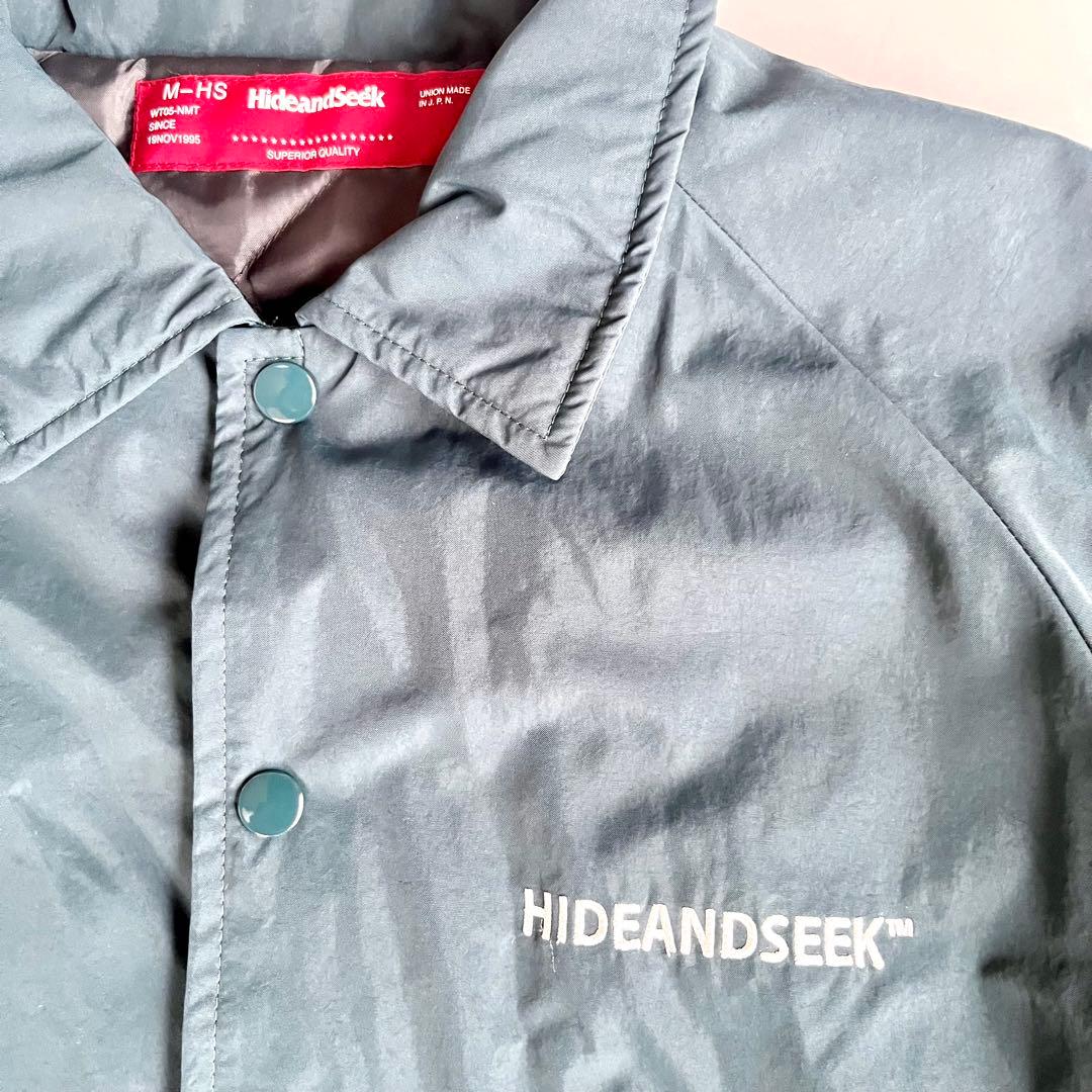 HIDE AND SEEK Quilted Team Jacket GREEN