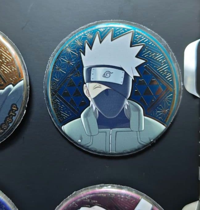 NARUTO春野サクラ缶バッジ富士急ハイランド木ノ葉隠れの里5周年