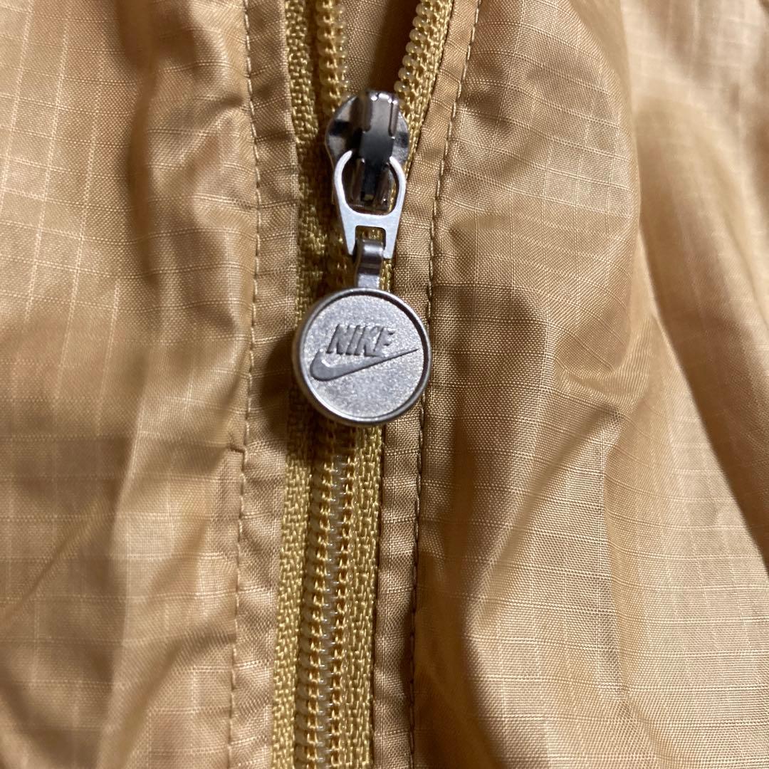 Nike ナイキ ナイロンジャケット パーカー スウッシュロゴ Mサイズ 黒