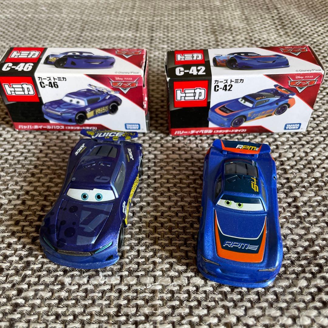 カーズ トミカ バッバ・ホイールハウス➕バリー・ディペダル - メルカリ
