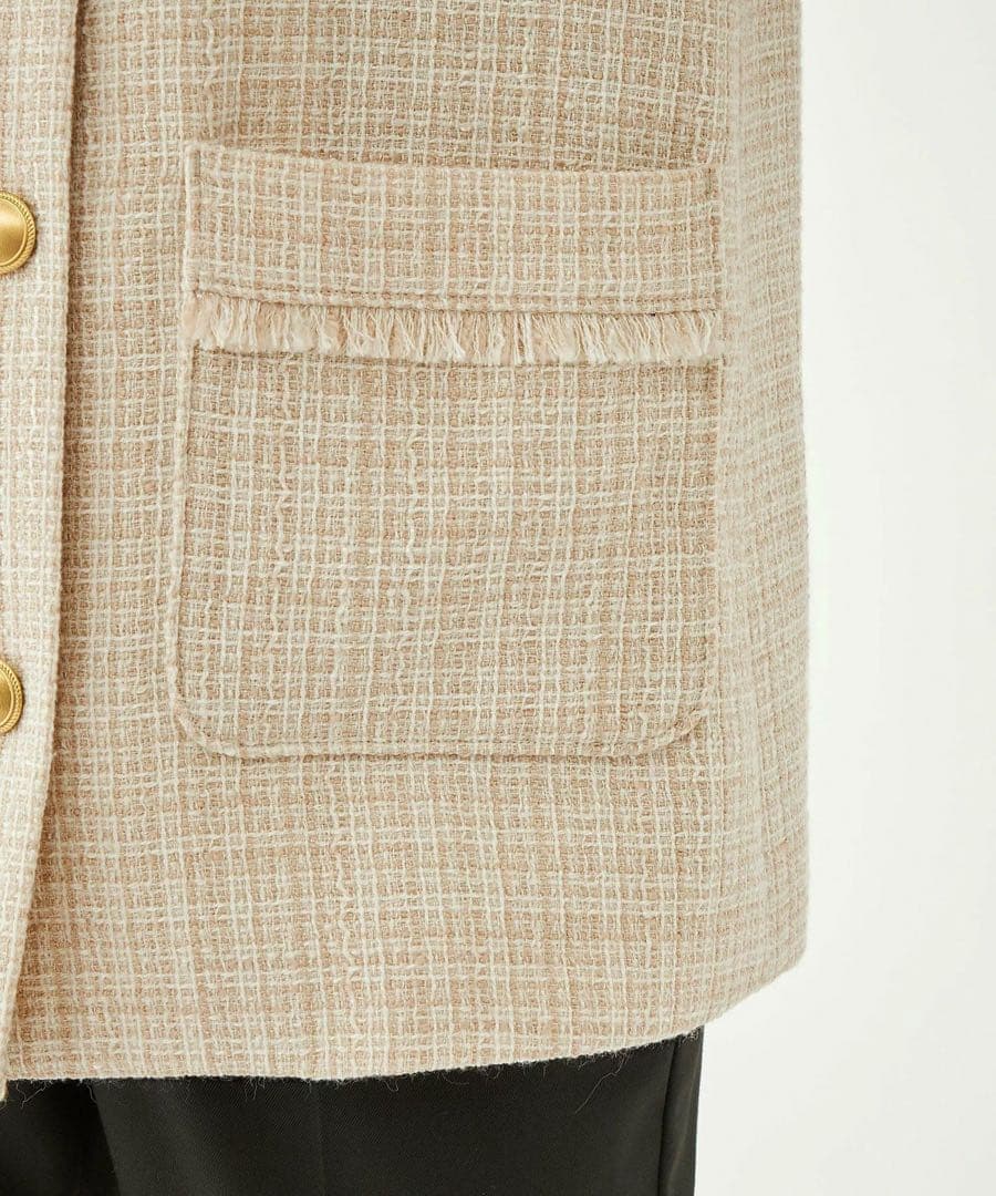 新品【green label relaxing】ツイード2WAY ジレジャケット - メルカリ