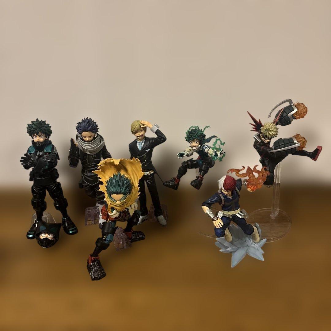 ヒロアカ一番くじ フィギュアまとめ売り7体 - メルカリ