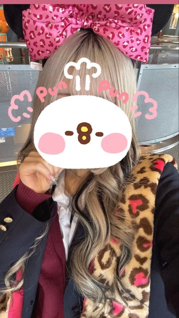 ディズニー ミニー マフラーキャップ ヒョウ柄 カチューシャ ミニー マフラーキャップ ヒョウ柄 東京ディズニーリゾート ファン