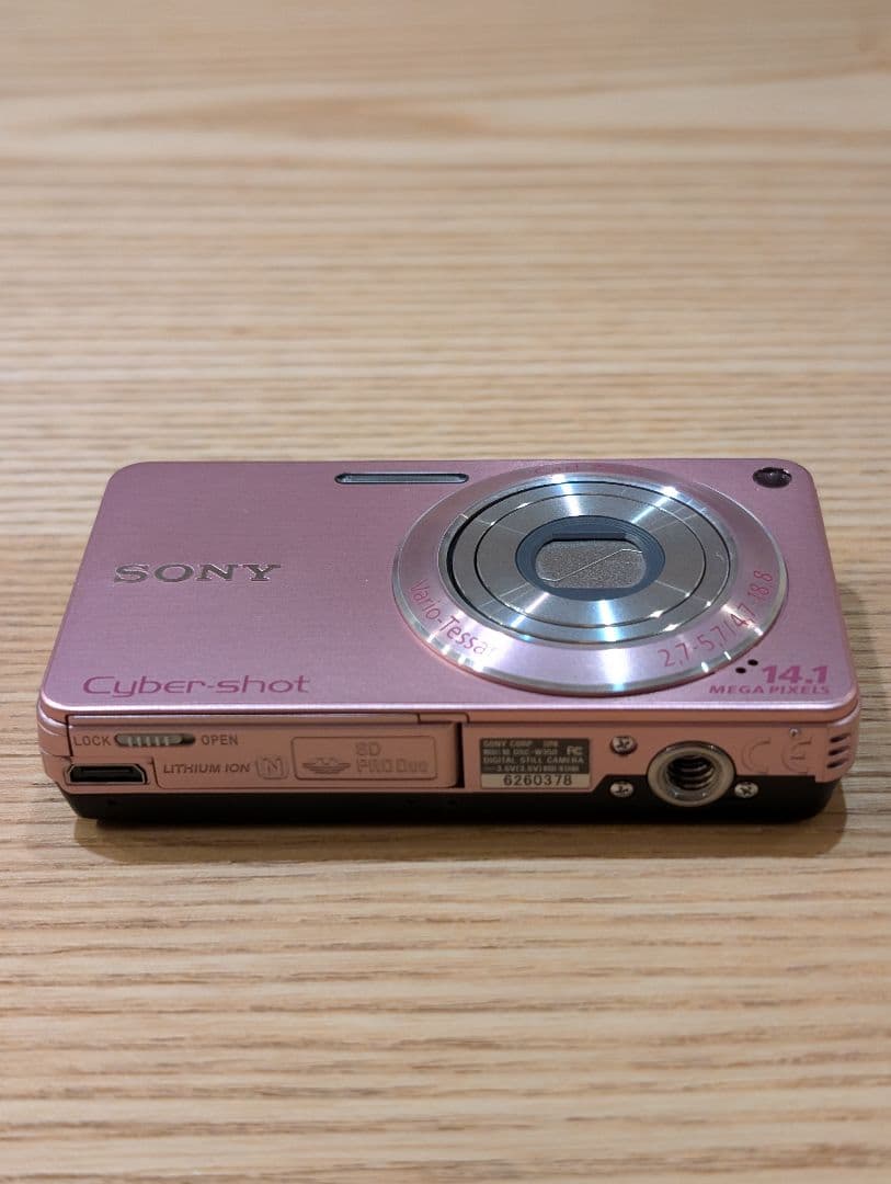 SONY Cyber-shot DSC-W350 ピンクローズ