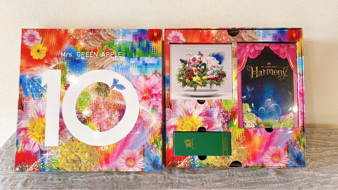 10 & “Harmony” COMPLETE BOX CD+2BD+グッズ