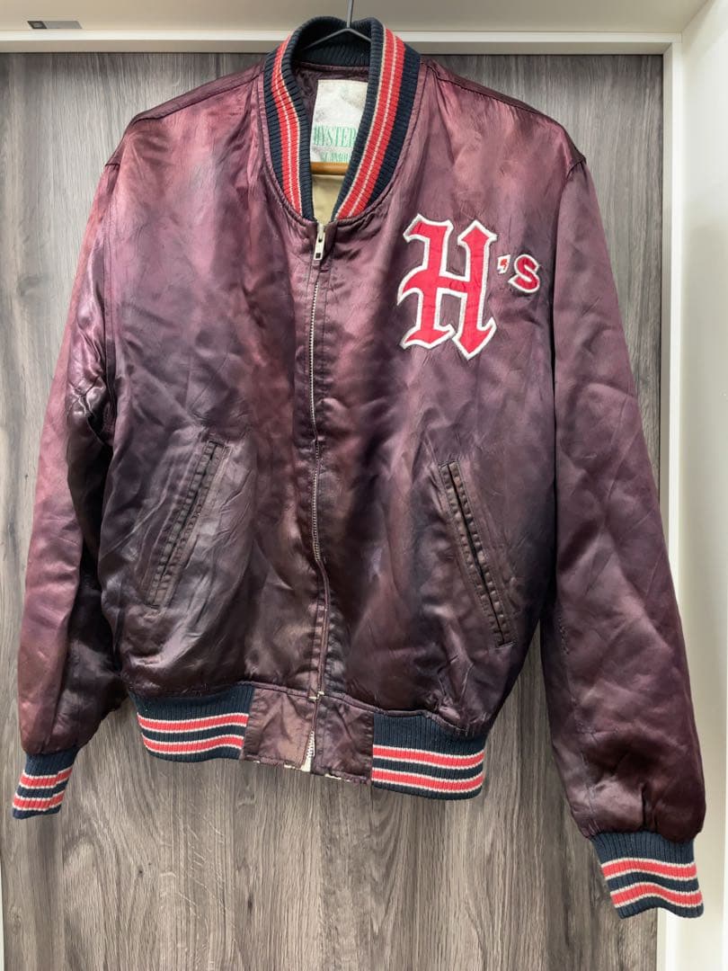 ヒステリックグラマー スカジャン ヴィンテージ HYSTERIC GLAMOUR（ヒステリックグラマー）の「CASINO刺繍 スカジャン