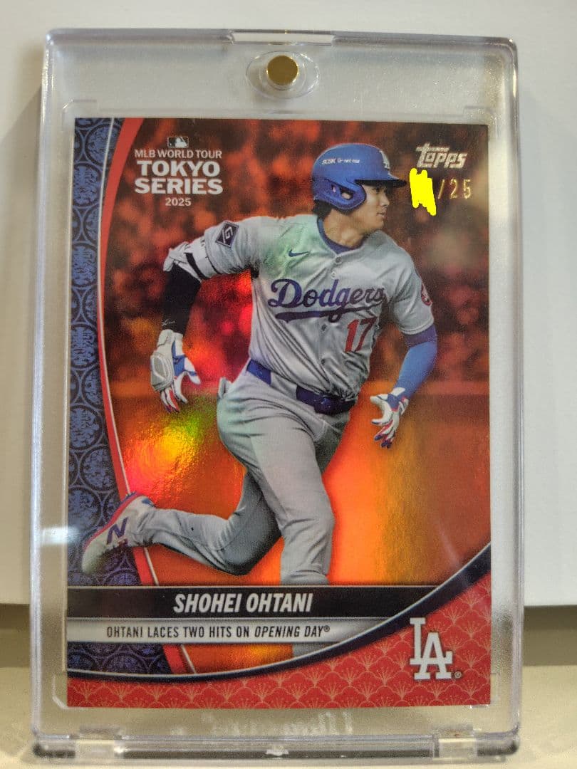 25枚限定】大谷 翔平選手日本限定インサートのシリアルカード - メルカリ