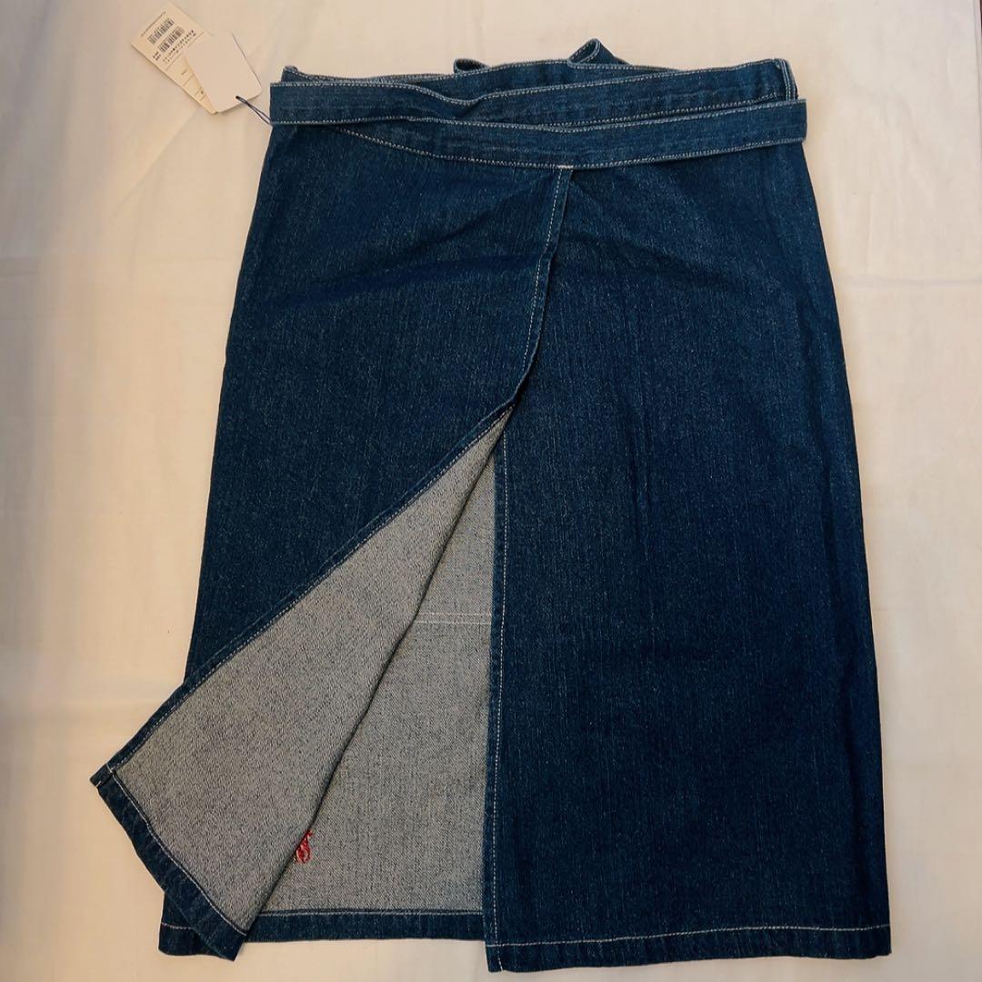 新品未使用 Ralph Lauren デニム ソムリエ エプロン ポケット付き