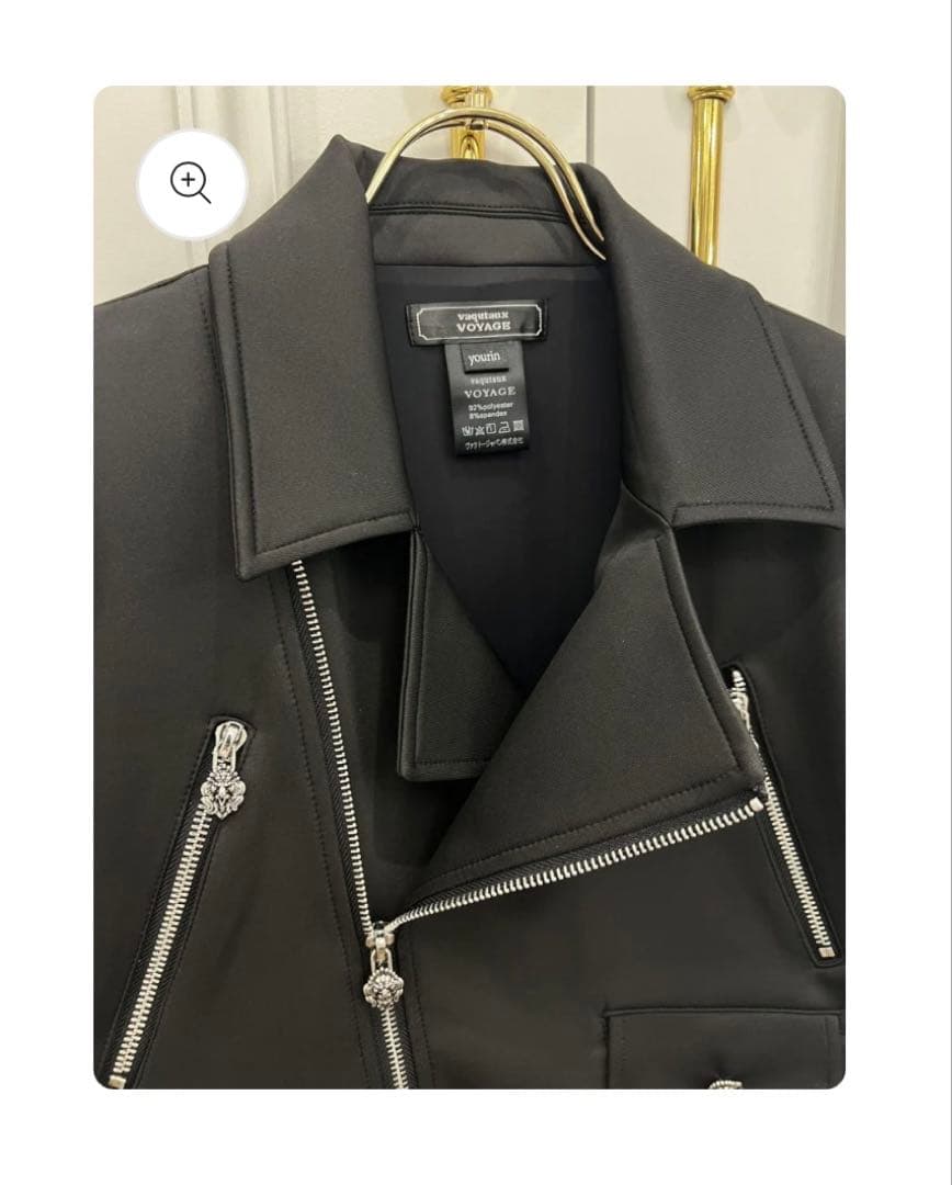 vaqutaux voyage パンクロック ライダースジャケット