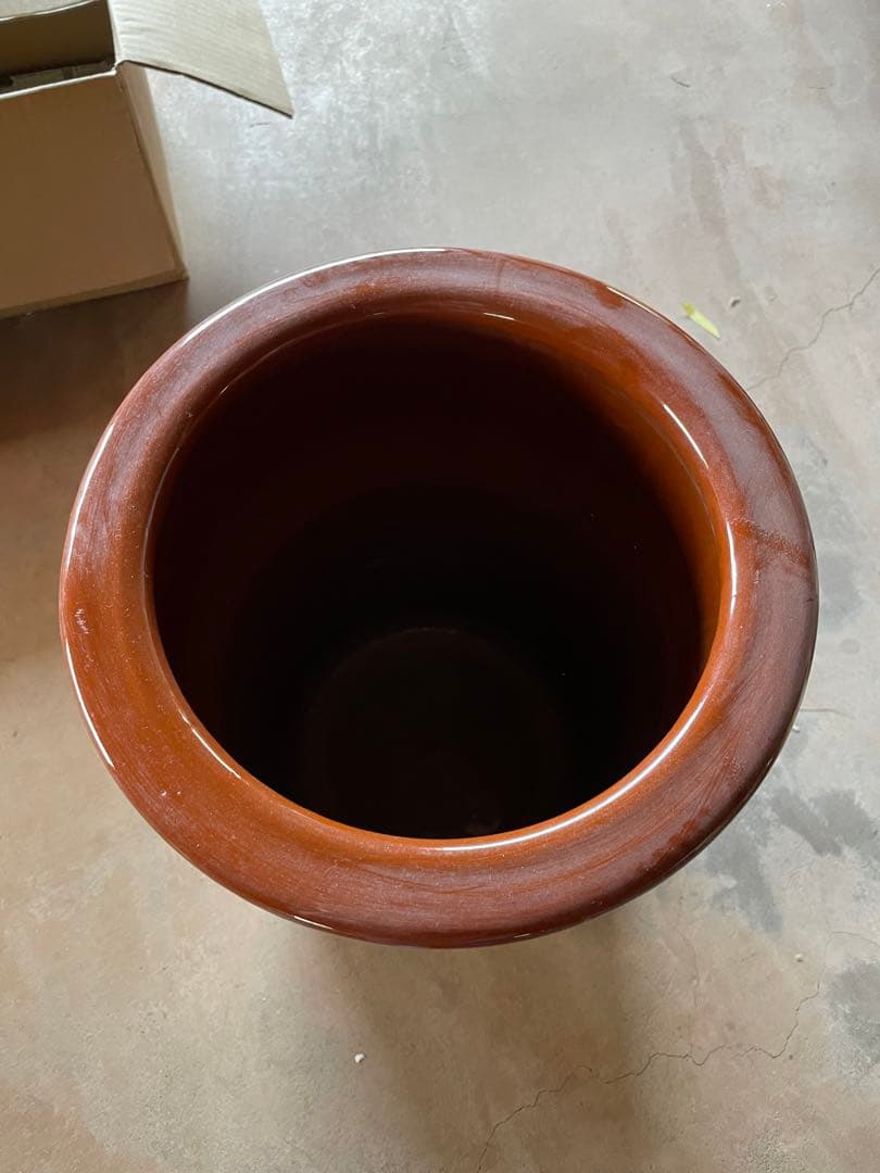 蓋なし　味噌瓶　14.4ℓ