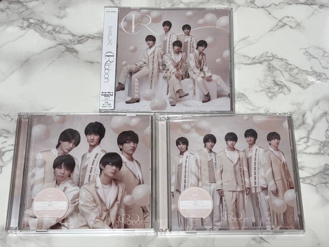 M!LK Ribbon CD 3形態 M LK Ribbon 3形態セット 未開封品｜Yahoo!フリマ（旧PayPayフリマ）