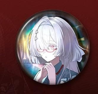 鳴潮 モーニエ 映画館コラボ アクスタ 缶バッジ 2点セット 中国限定