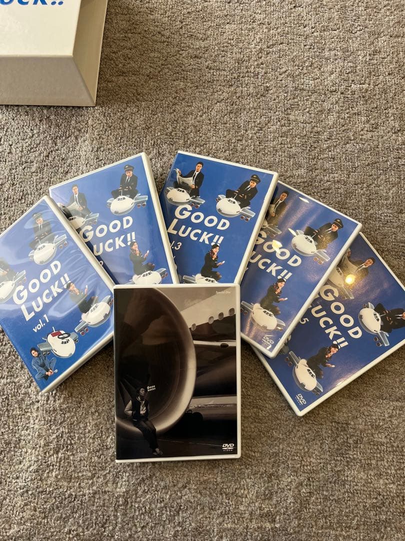 GOOD LUCK!! vol.1-5 DVDセット