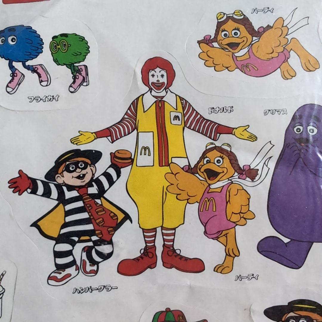 マクドナルドランド ステッカー - メルカリ
