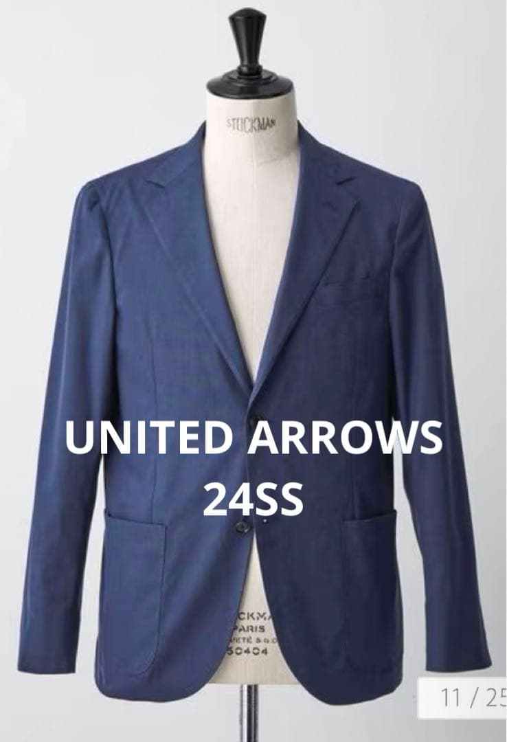 UNITED ARROWS 2B ジャケット テーラードジャケット　24SS BEAUTY＆YOUTH UNITED ARROWS ジャケット テーラードジャケット
