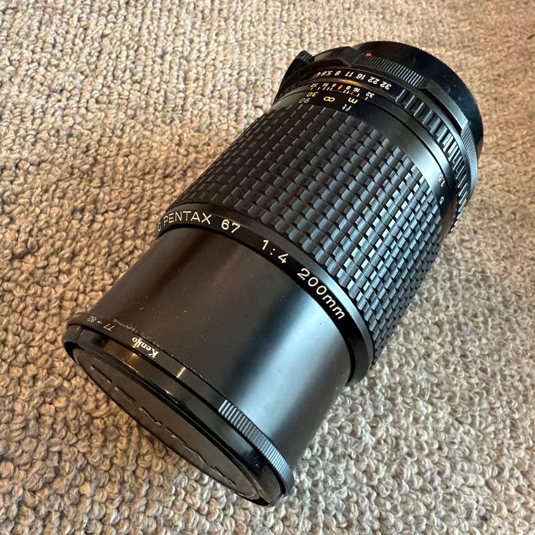 実写確認済】PENTAX 67 後期型 レンズ3本 豪華フルセット ケース付