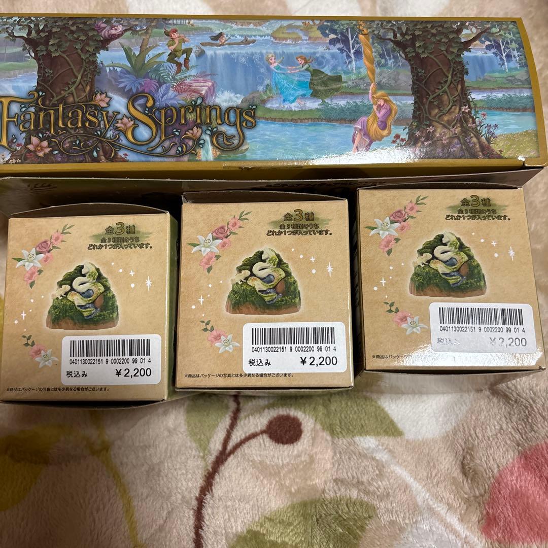 希少 ディズニーシー ファンタジースプリングス ミニチュアフィギュア