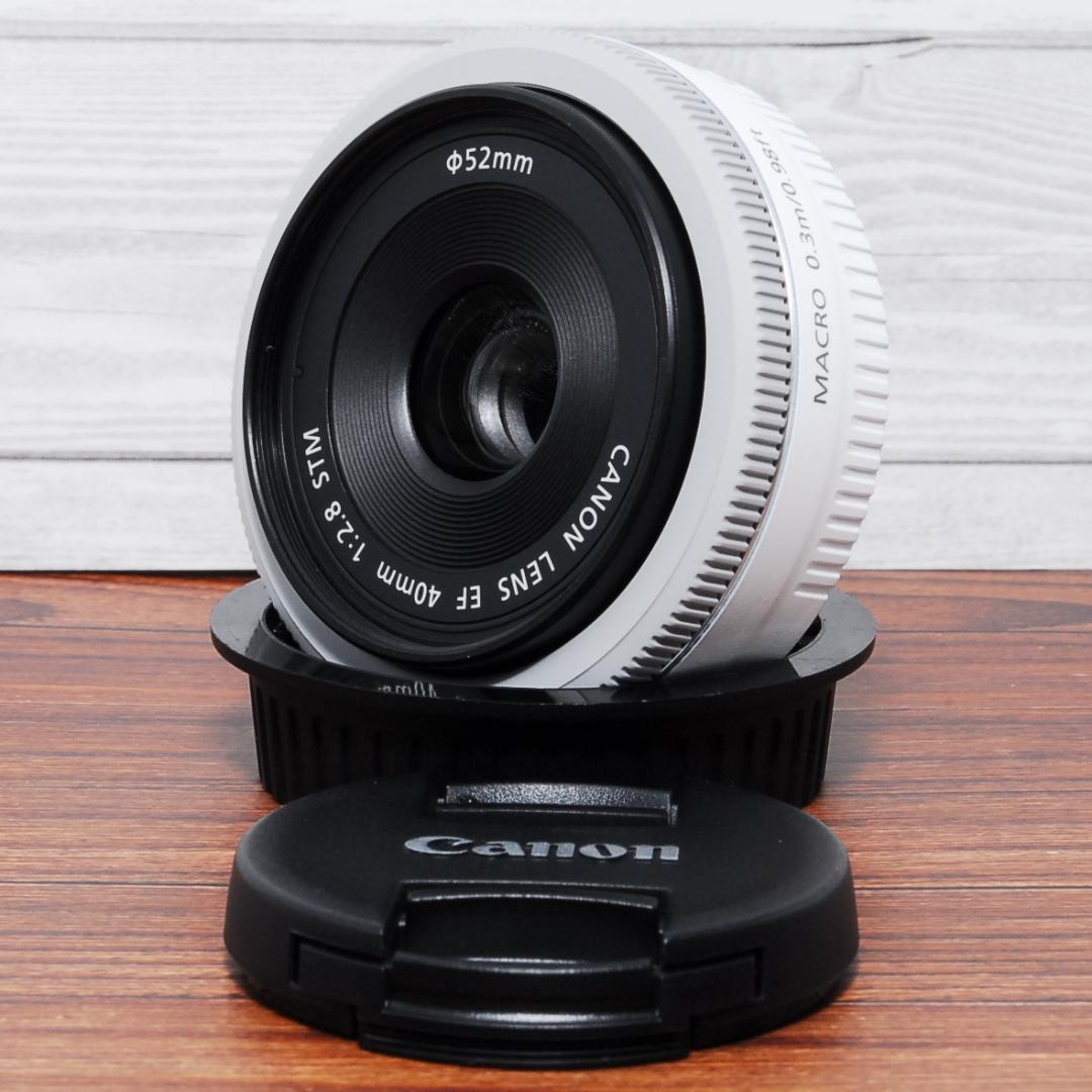 ✨美品 パンケーキレンズ✨ Canon EF 40mm F2.8 STM 単焦点
