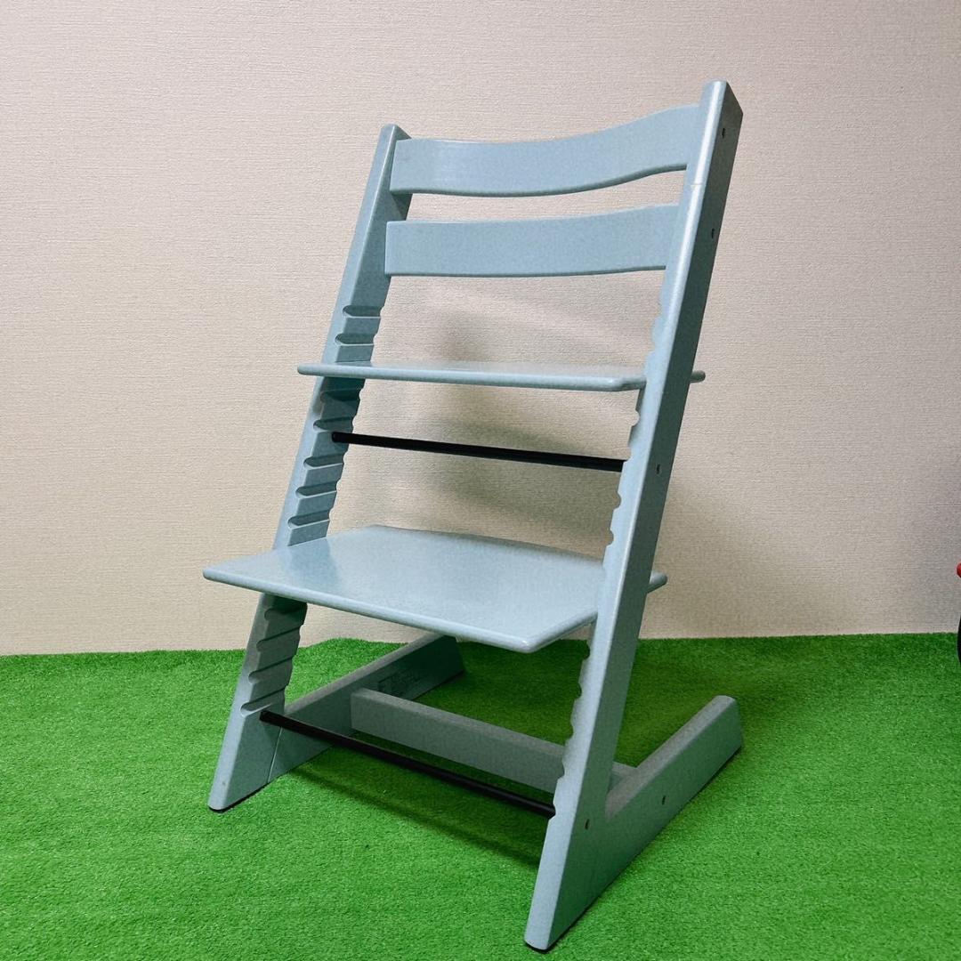 ストッケ トリップトラップ ミントグリーン シリアルナンバー4 STOKKE ストッケ TRIPTRAP トリップトラップ S/N4 ライムグリーン 緑