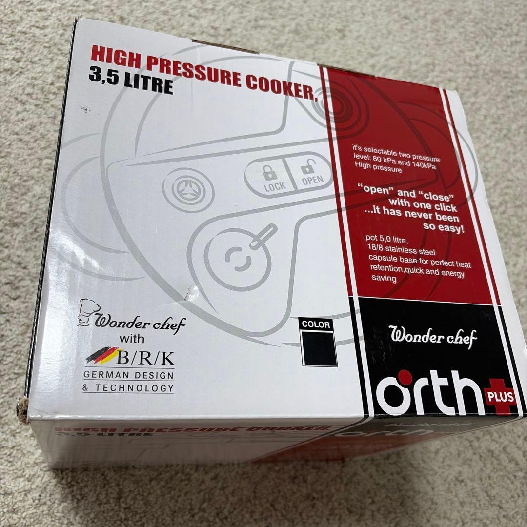 Wonder chef（ワンダーシェフ） オースプラス 両手圧力鍋 3.5L