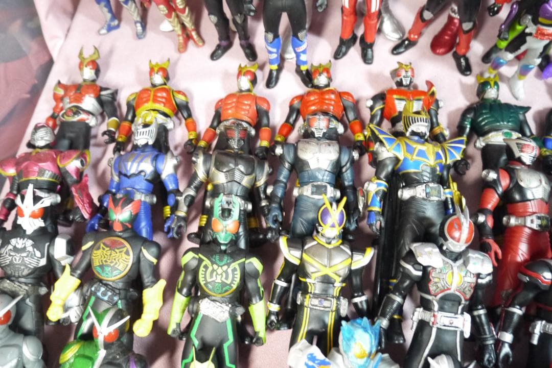 ライダーヒーローシリーズ ビッグサイズソフビフィギュア など 112体セット
