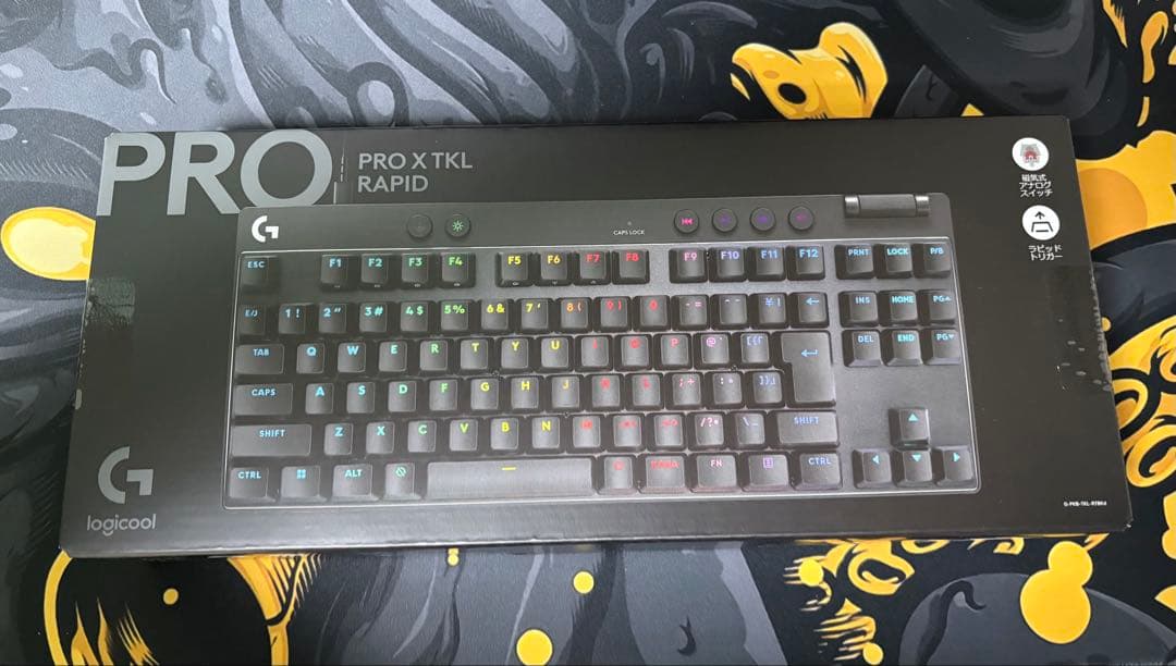 ロジクールLogicool G PRO X TKL RAPIDキーボード ロジクール初のラピッドトリガー対応ゲーミングキーボード“PRO X TKL