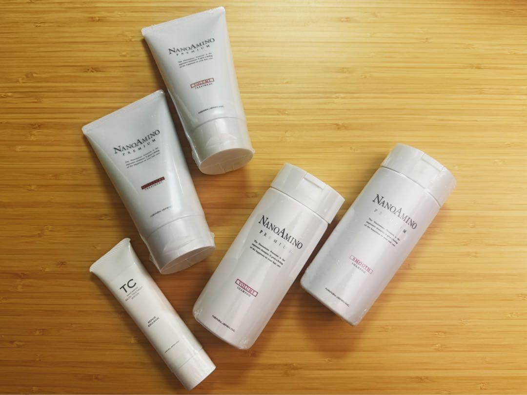 タイムセール◡̈⃝︎⋆︎NANOAMINO PREMIUM シャンプー・トリートメント✳︎ タイムセール◡̈⃝︎⋆︎NANOAMINO PREMIUM シャンプー