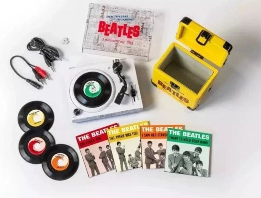 希少‼️The Beatles RSD2024 3インチ レコード ターンテーブル - メルカリ