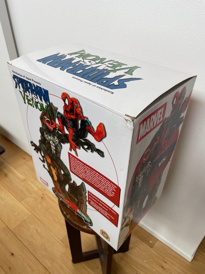 スパイダーマン VS ヴェノム スタチュー 岩倉圭二 原型 - メルカリ