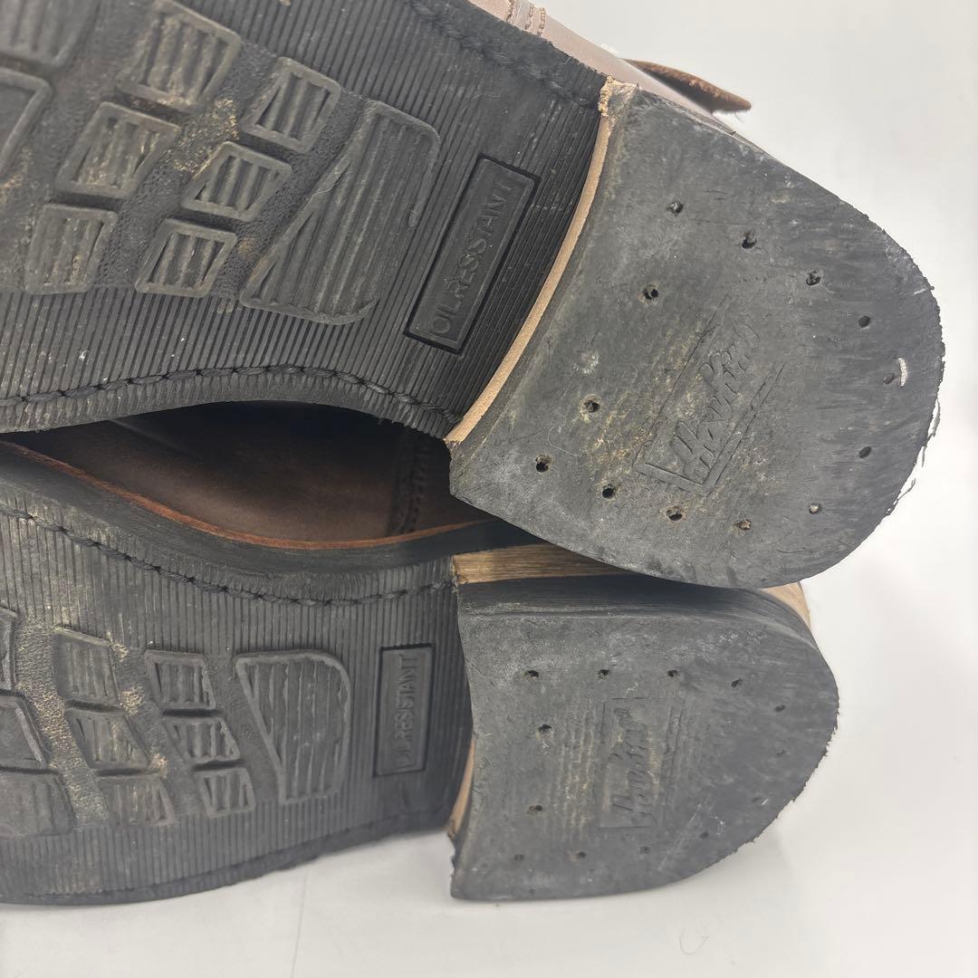 ホーキンス ショート エンジニアブーツ【26.5cm】ブラウン スチールトゥ