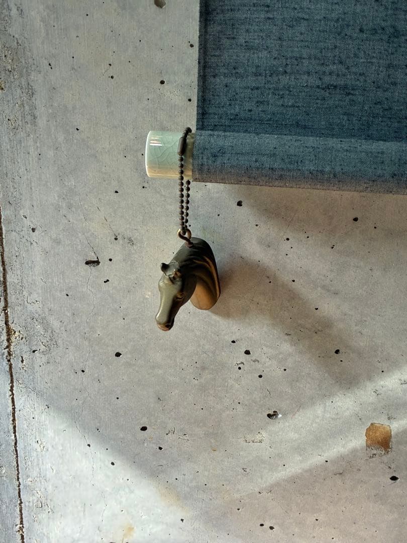 値下げ　干支　阿食慎太郎　馬の水彩画　掛け軸