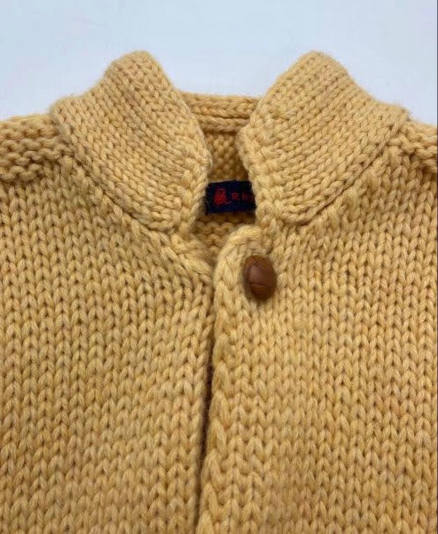 45R R by 45rpm カーディガン ウール ローゲージ 大きめサイズ