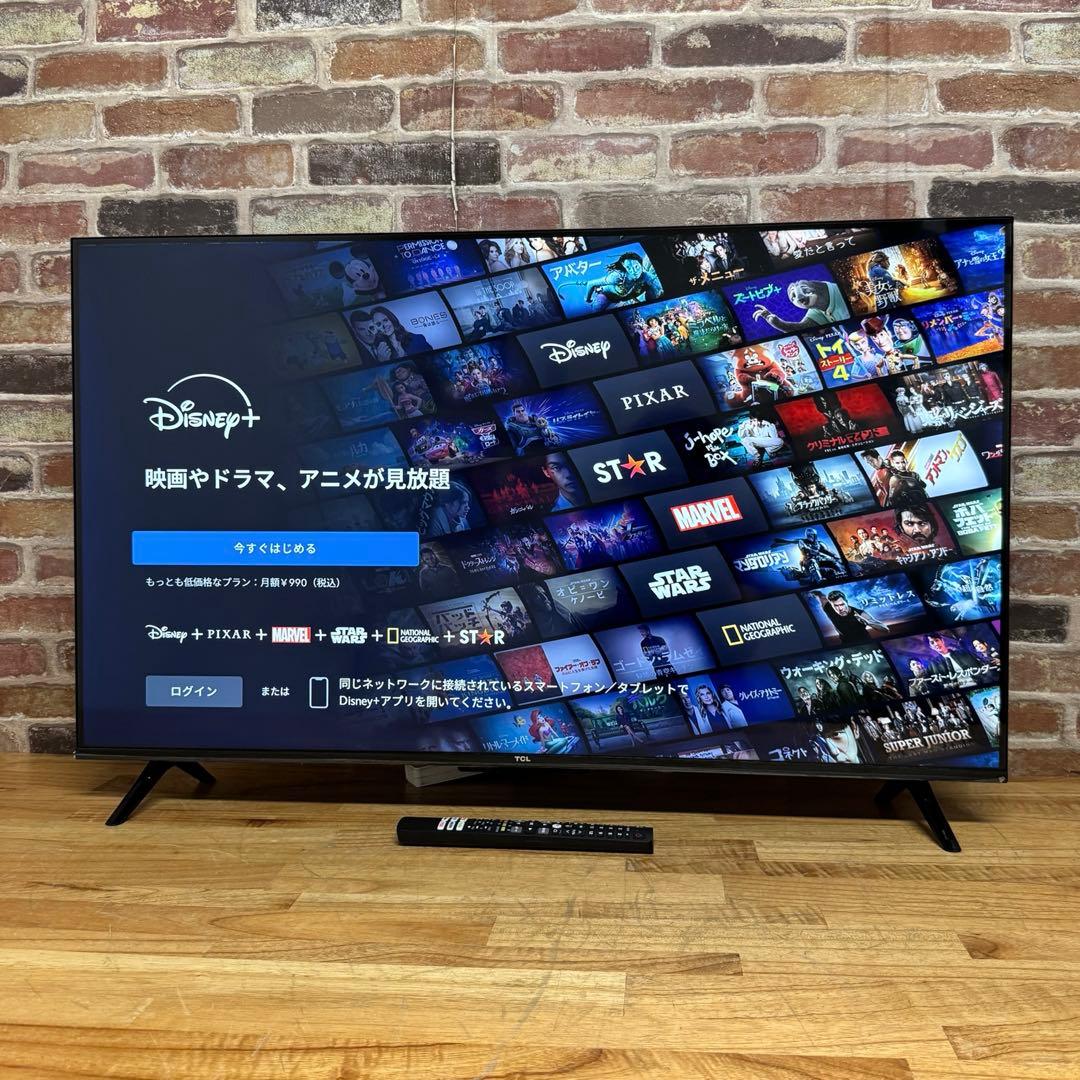 2022年製！TCL 43V型 4K液晶テレビ Google TV 43P635 - メルカリ