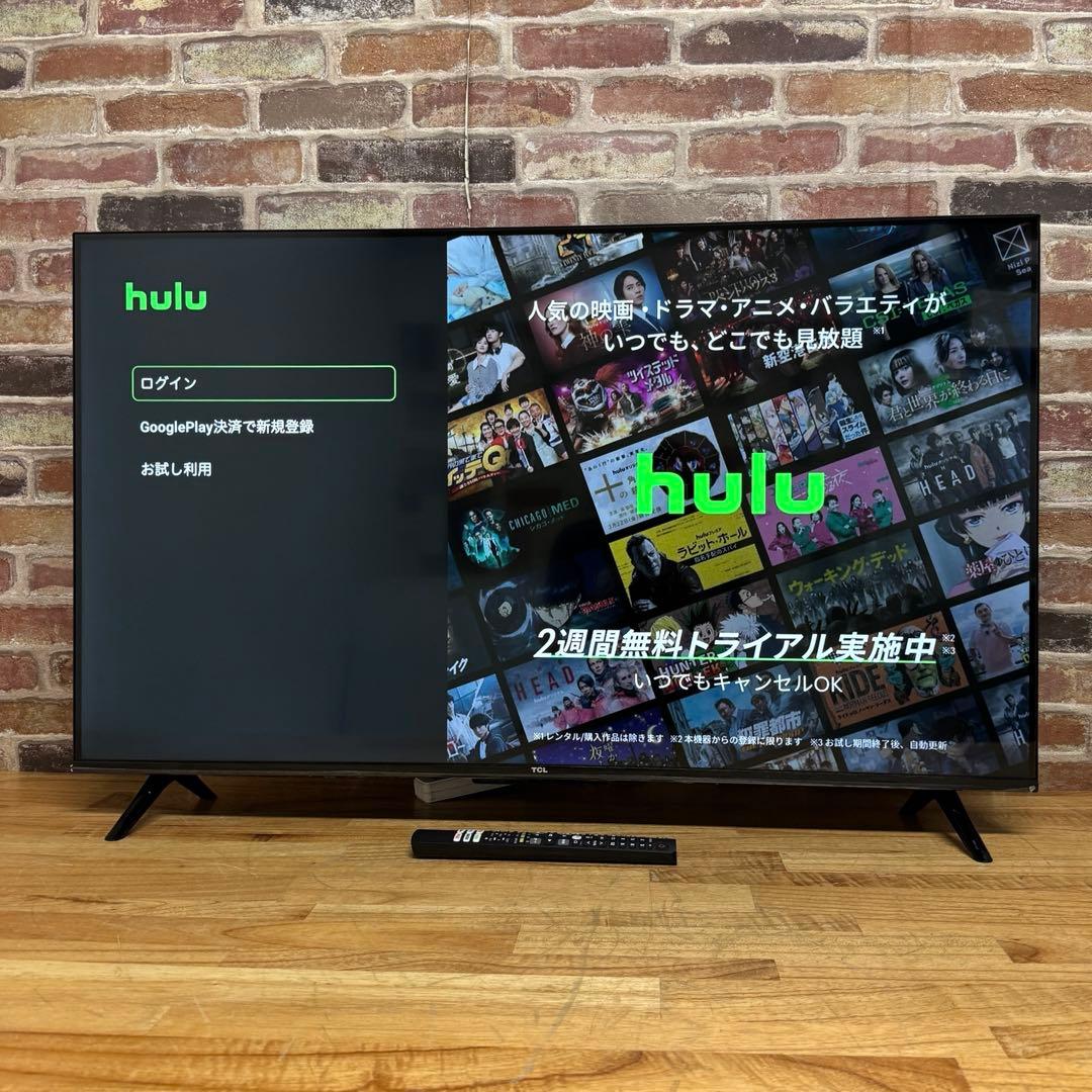 2022年製！TCL 43V型 4K液晶テレビ Google TV 43P635 - メルカリ