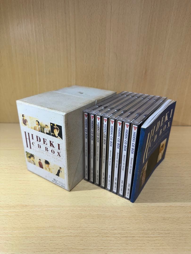 西城秀樹　HIDEKI CD BOX 西城秀樹 絶叫・情熱・感激／CD+DVD BOX（5枚組） | TBSショッピング