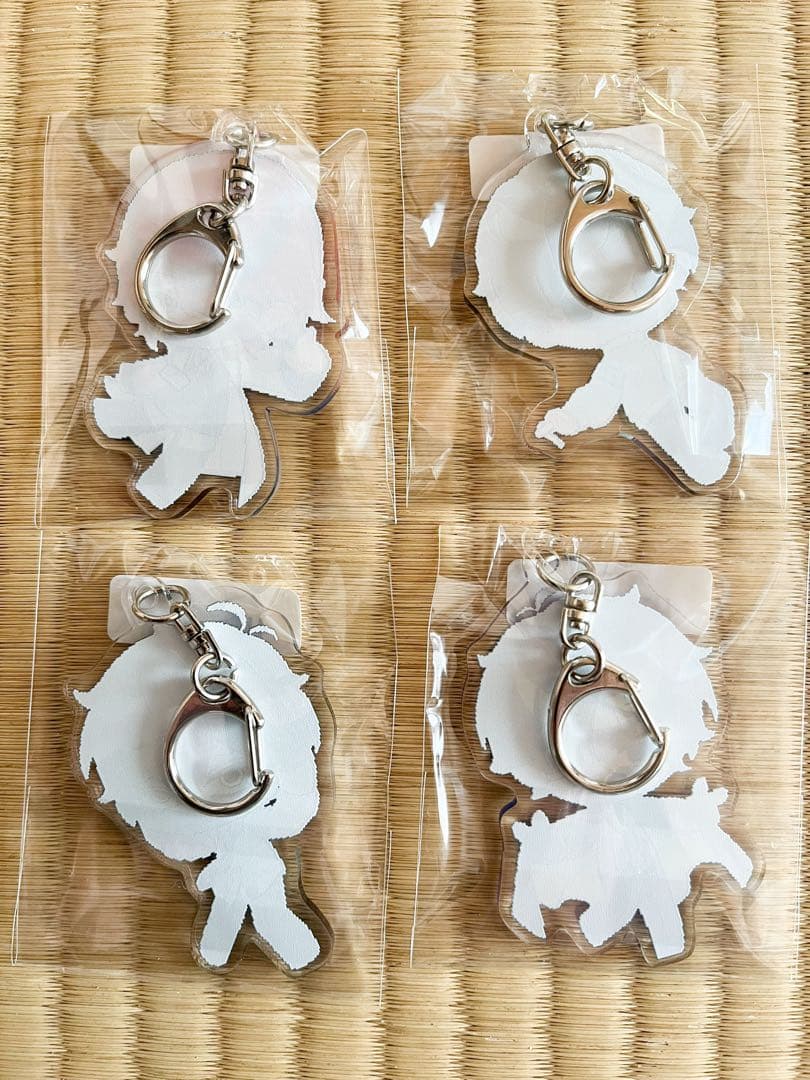 ウェブポン 氷点下30度の絶望 氷絶 c賞 アクリルキーホルダー 4種類