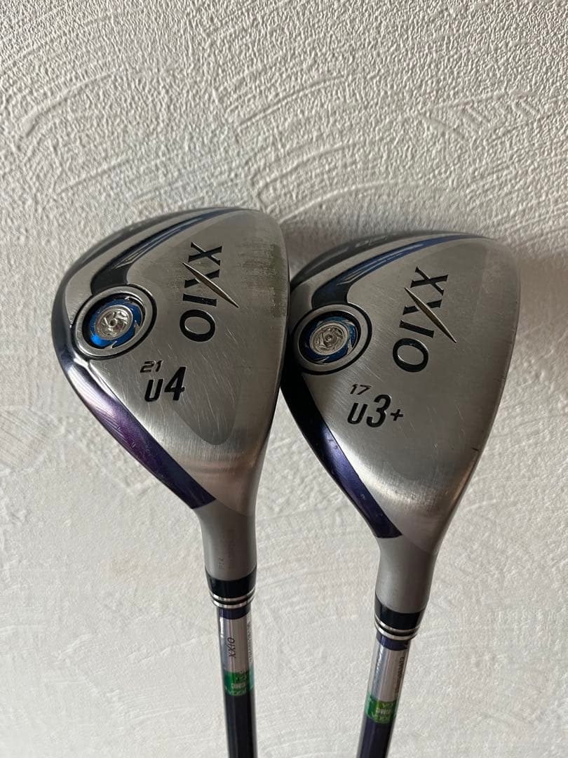 ゼクシオ9 ユーティリティ U3+ U4 SR 2本セット MP900 xxio