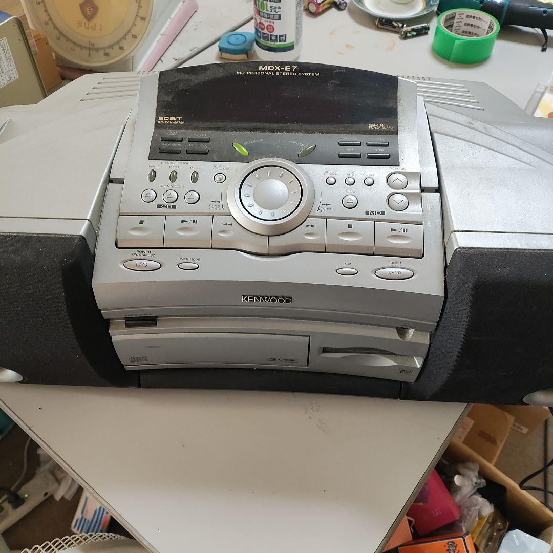 KENWOOD MDX-E7 MDパーソナルステレオシステム Kenwood MDX-E7 [MiniDisc Wiki]