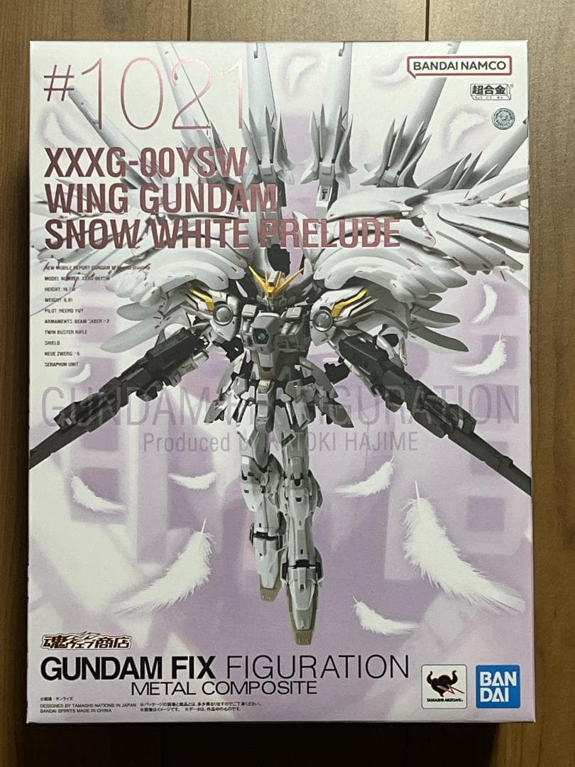 新品 L COMPOSITE ウイングガンダムスノーホワイトプレリュード Amazon | BANDAI GUNDAM FIX FIGURATION METAL COMPOSITE ウイング