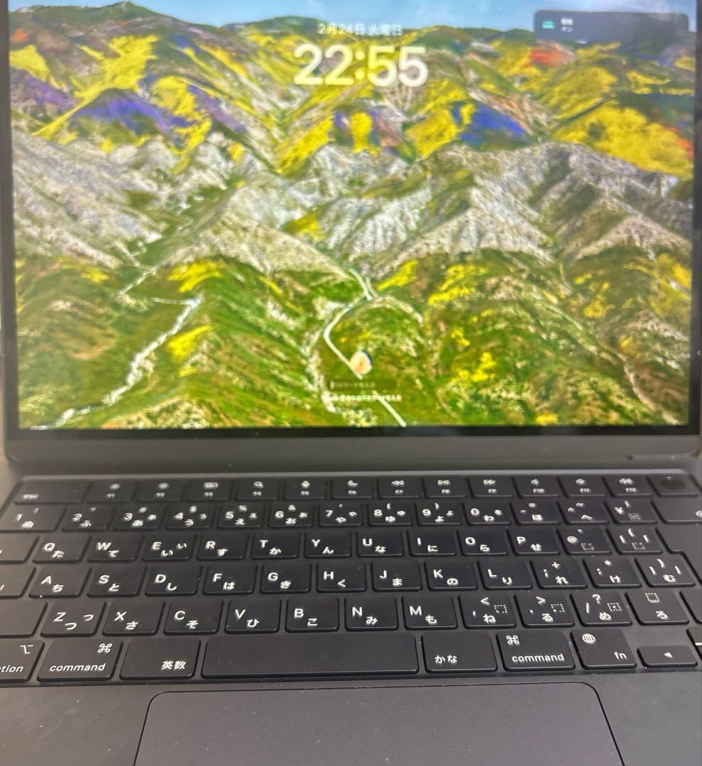 macbook air m2 13インチ 8GB 256GB バッテリー100% - メルカリ