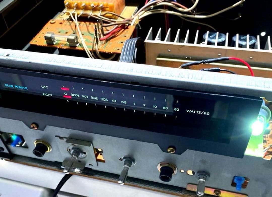 Sansui プリメインアンプ A-5000 サンスイ 動作品 パワーメーター