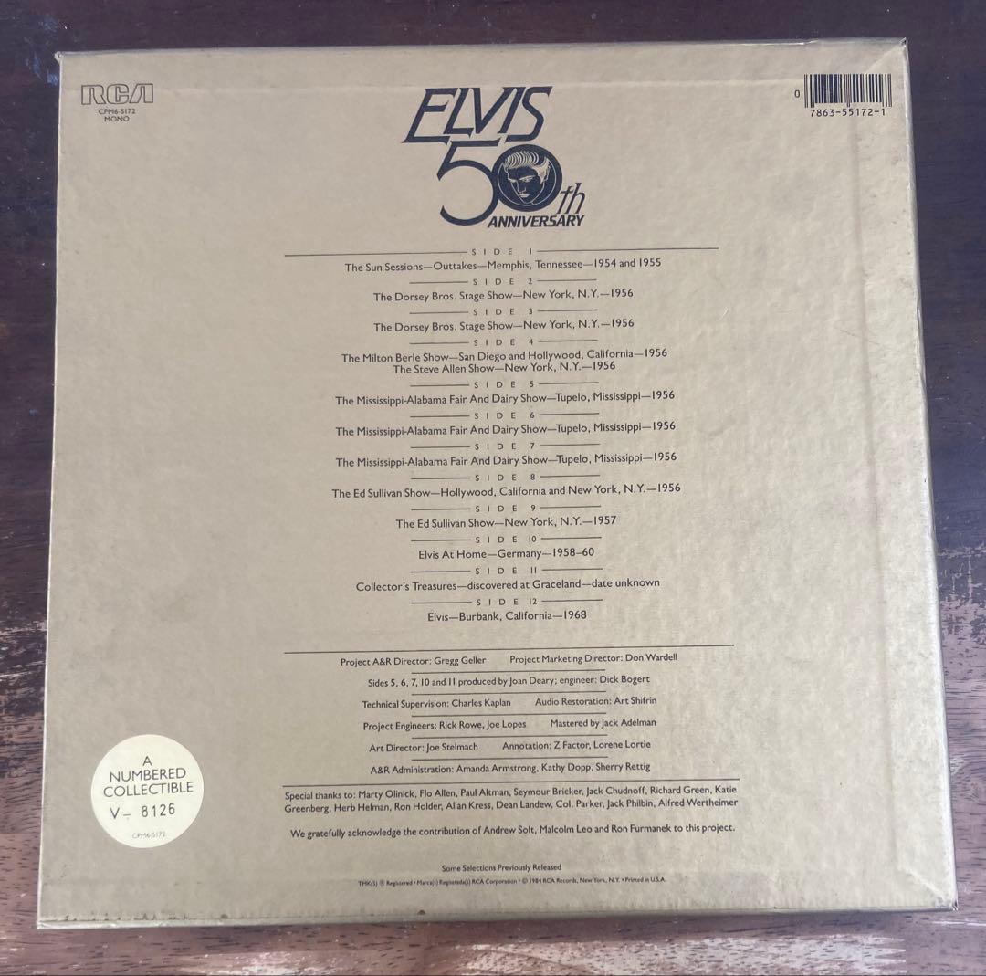 ◾️極美盤◾️未発表限定6LPボックス□ELVIS PRESLEY / エルヴィスプ