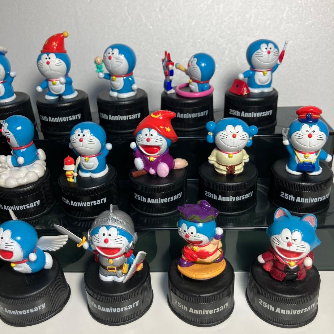 25周年記念 ドラえもん ボトルキャップフィギュア 全25種 フル