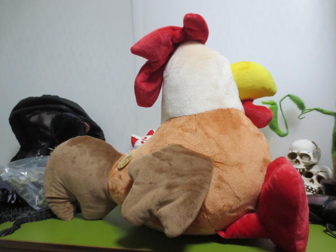 超BIG【台湾限定】NICI ニキ CUCKOO ニワトリ 雄鶏 60㎝！正規品