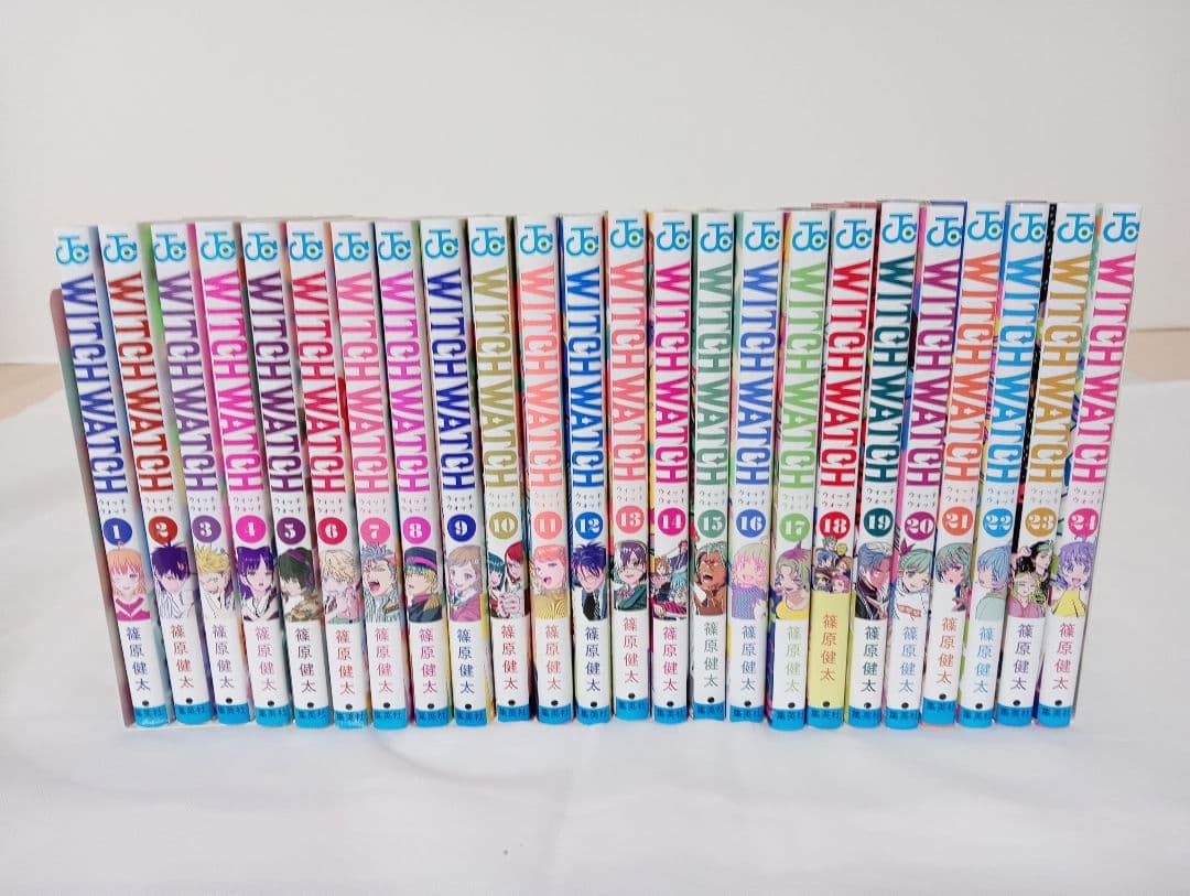 【全巻初版・帯付き】WITCH WATCH 　ウイッチウォッチ　全巻 ウィッチウォッチ WITCH WATCH 全巻(1-24)セット 全巻新品 -の商品詳細