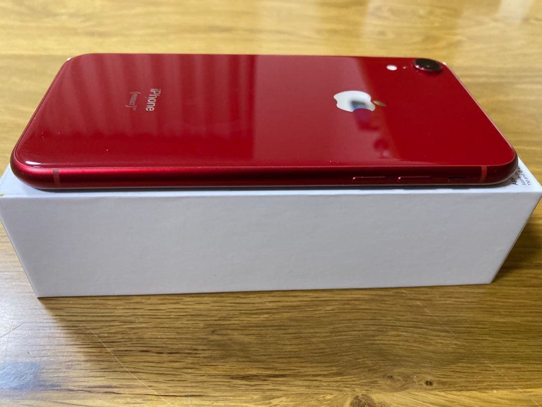iPhone XR レッド 128GB SIMフリー ジャンク