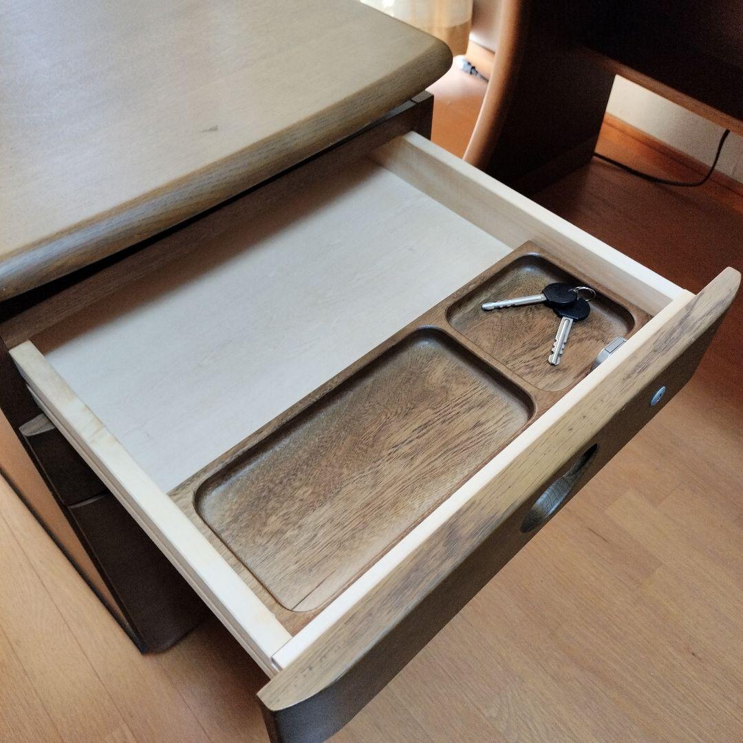 chibikoro様専用】カリモク学習机5点セット：引き出しワゴン - メルカリ